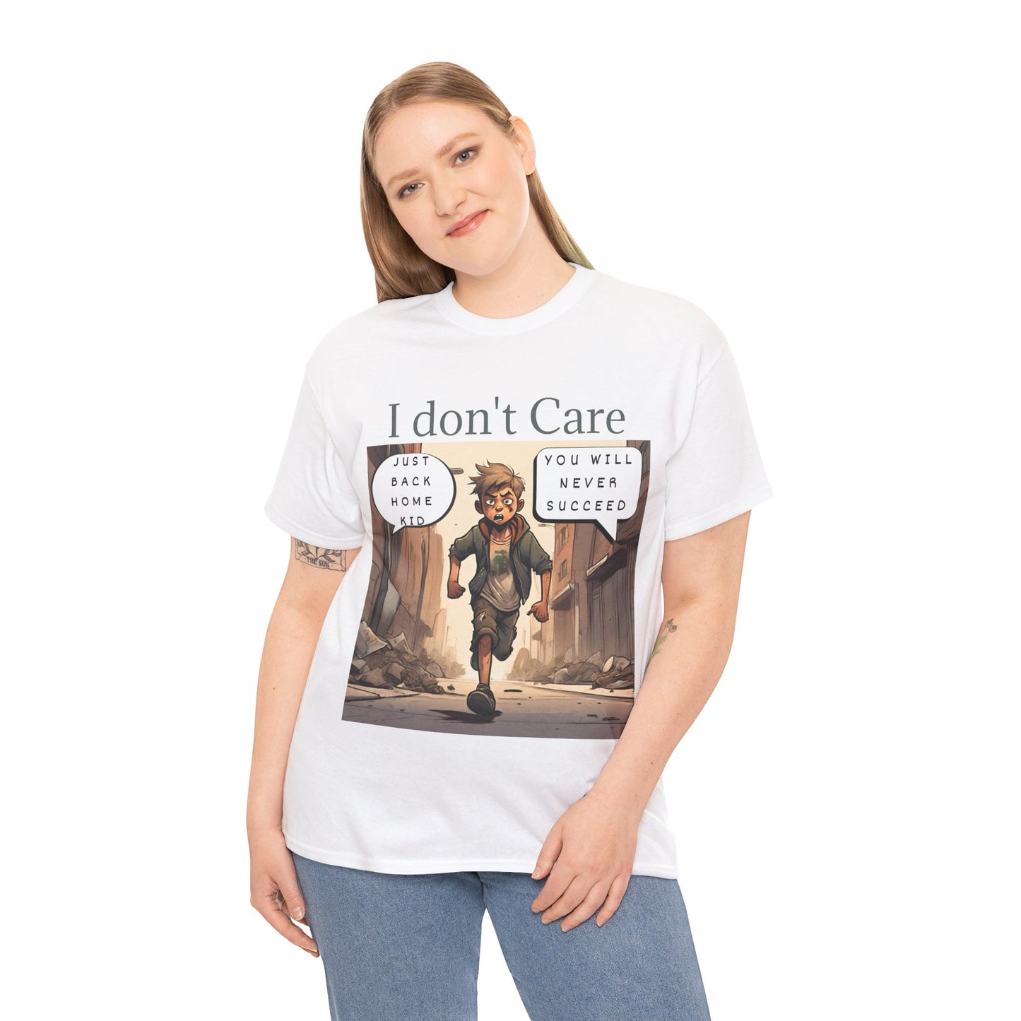 心身靈系列-I Don't Care Tee